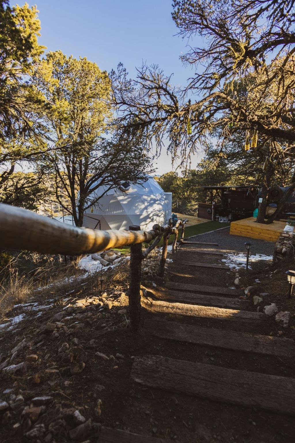 Zia Geo Dome At El Mistico Ranch, Glamping Villa Nogal Kültér fotó