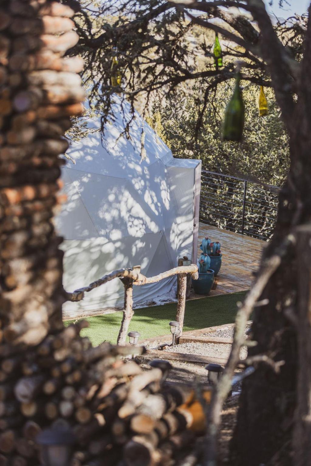 Zia Geo Dome At El Mistico Ranch, Glamping Villa Nogal Kültér fotó